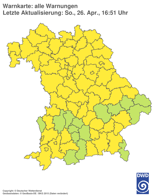 Aktuelle Wetterwarnungen für %region%